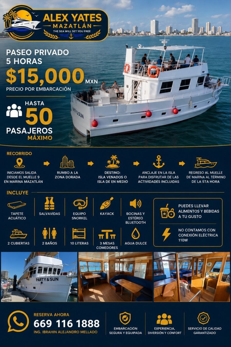 Party & Sun privado | Hasta 50 personas