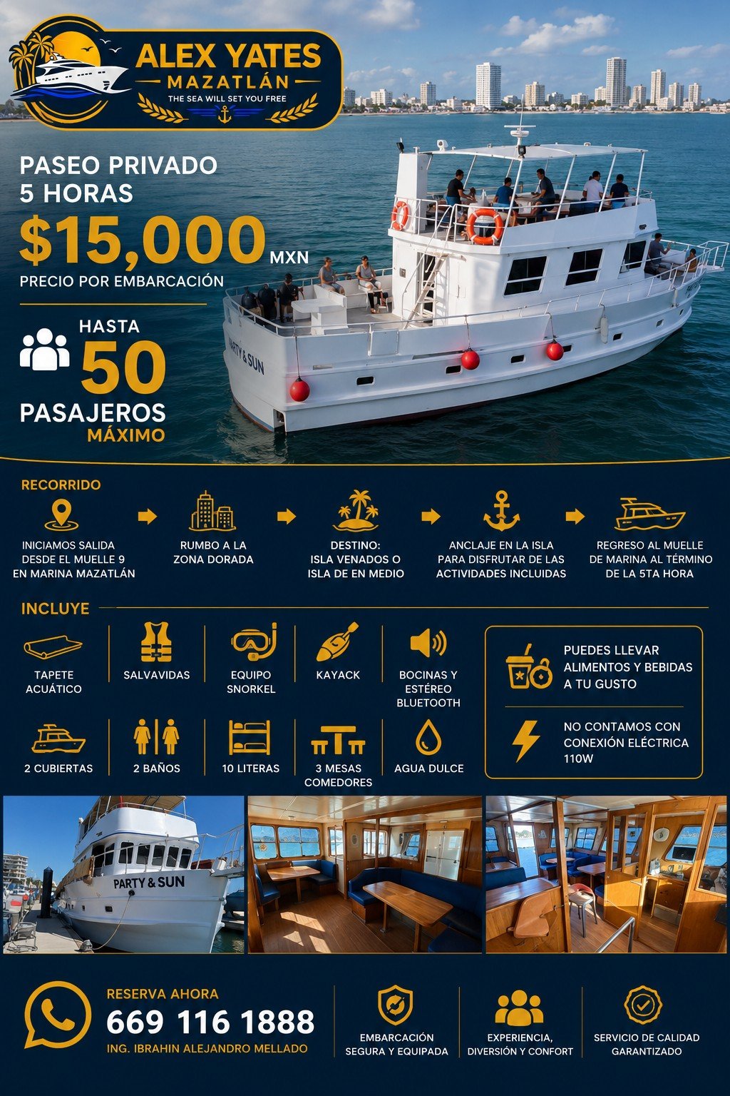 Party & Sun privado | Hasta 50 personas